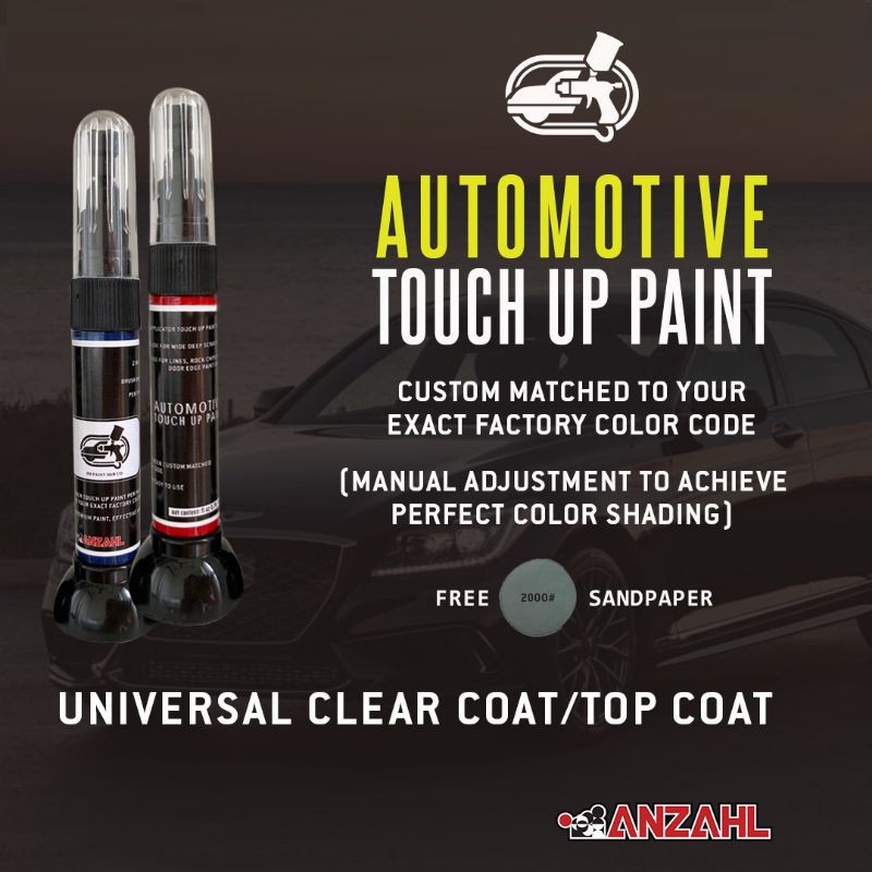 TOUCH UP PAINT CLEAR COAT TOP COAT UNIVERSAL CONCEALER PEN SCRATCHES
