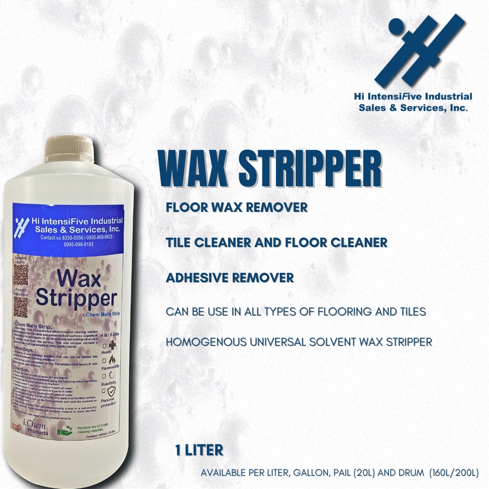 tile cleaner 【COD】 WAX STRIPPER 1 LITER (WAX REMOVER, TILES CLEANER