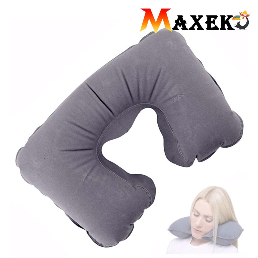 MAXEKO U Shape Inflatable Travel Pillow Shopee Philippines