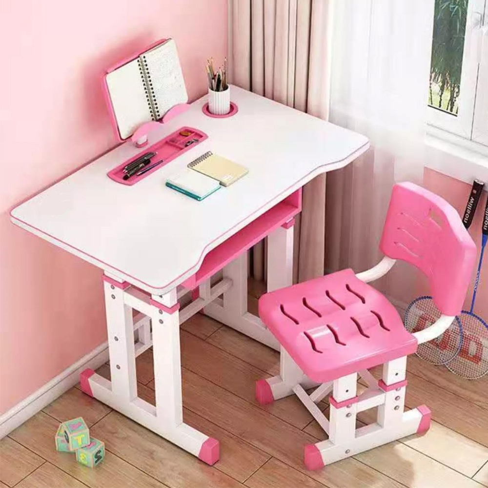 Study Table for Kids Set Writing Desks Adjustable Small Desks Household