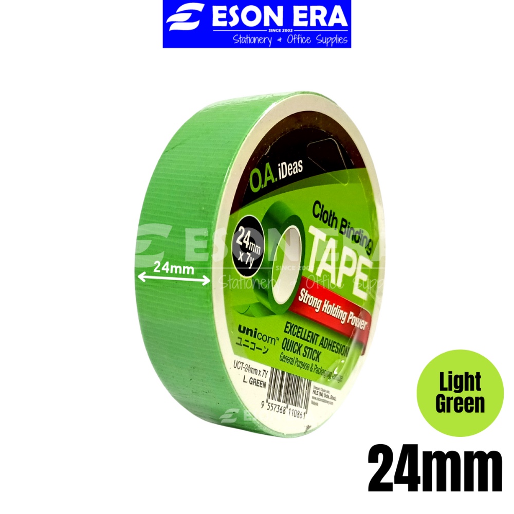 Binding Tape / Cloth Tape / Duct 24mm / 36mm / 48mm Unicorn Binding Tape Shopee Philippines