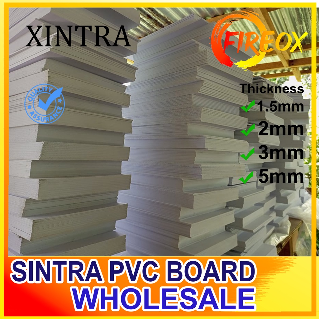 SINTRA PVC BOARD WHOLESALE 10 PACKS A4 XINTRALITE Shopee Philippines