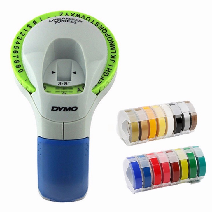 DYMO 12965 Label Maker Machine for 9mm 3D Embossed Tapes for Dymo