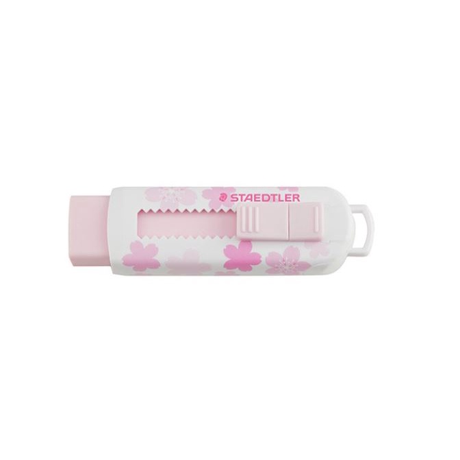 Staedtler ERASER SLIDING SAKURA SHRINKWRAPPED Slide ERASER SAKURA