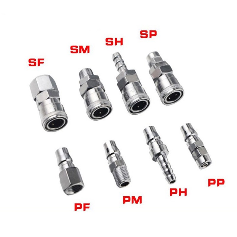＞Pneumatic Fitting Quick Coupler Connector Coupling Air Compressor