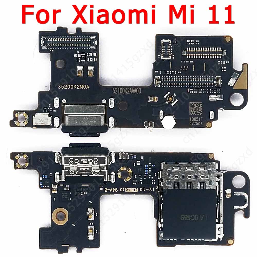 Original Charge Board For Xiaomi Mi 11 Mi11 Charging Port USB PCB Dock