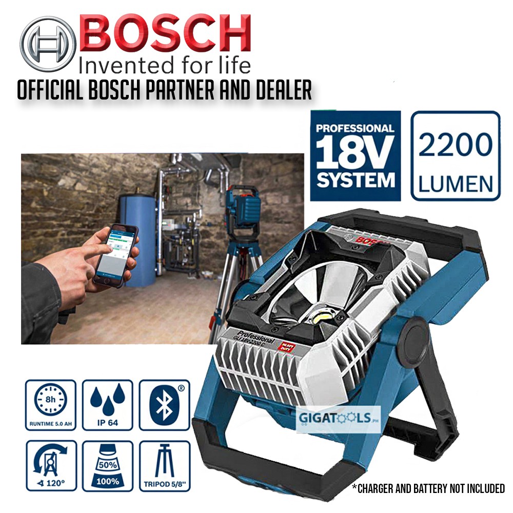 Bosch GLI 18V-2200 C Professional Cordless LED Floodlight / Worklight