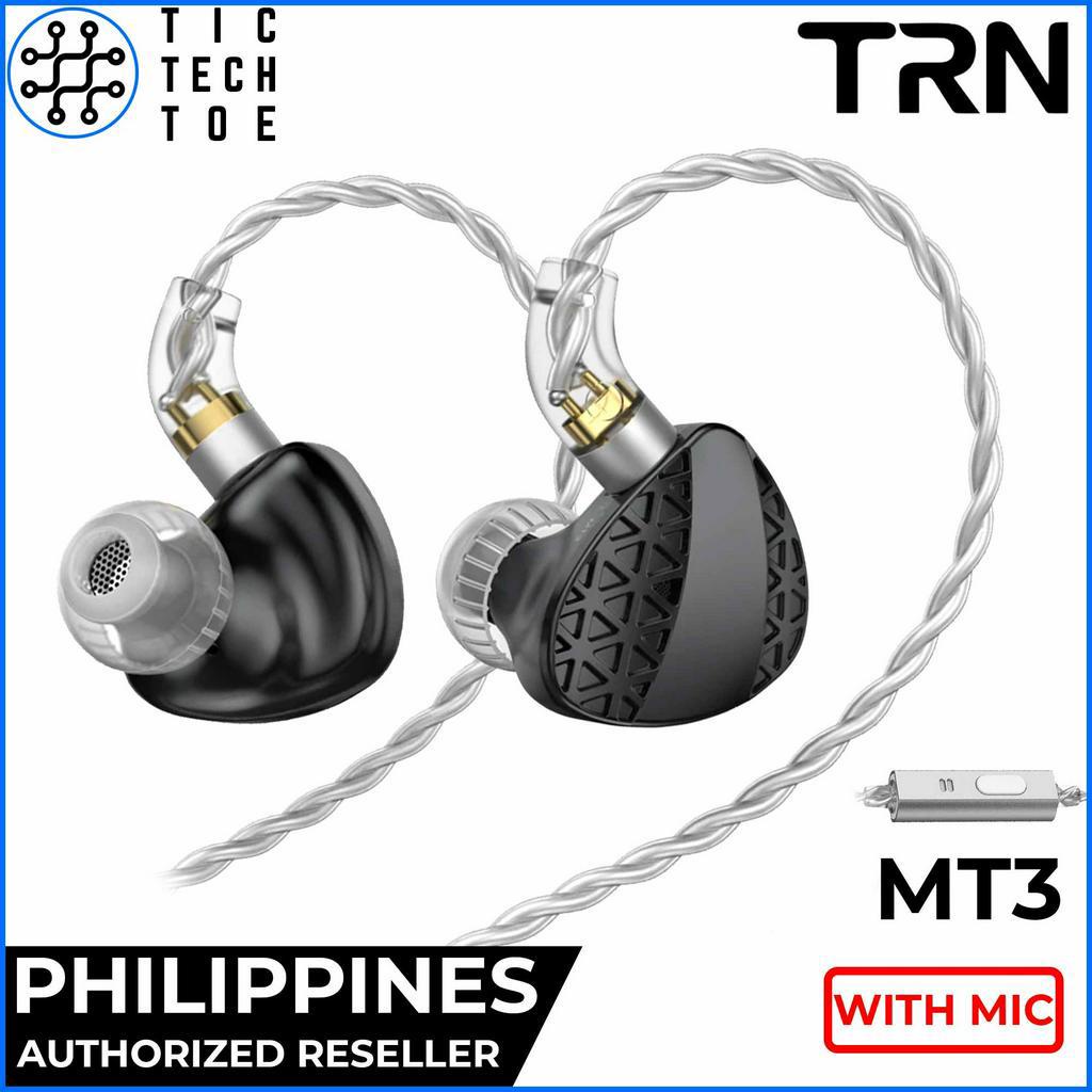TRN MT3 Titanium Plated Dynamic Driver Zinc Alloy Shell Detachable