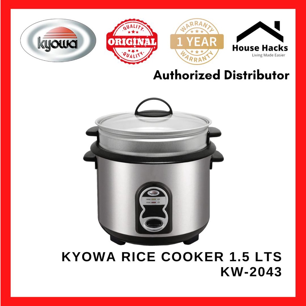 Kyowa Rice Cooker 1.5 LTS KW2043 (House Hacks) Shopee Philippines