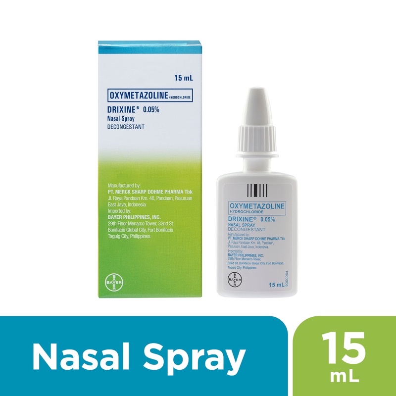 DRIXINE NASAL SPRAY 15ML Shopee Philippines