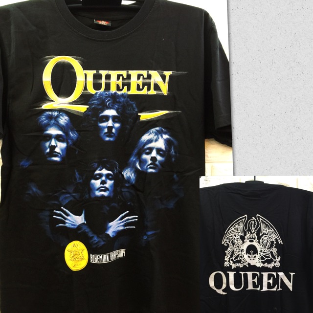 Queen Rock Band Shirts For Man Rock Band Tshirt Shopee Philippines