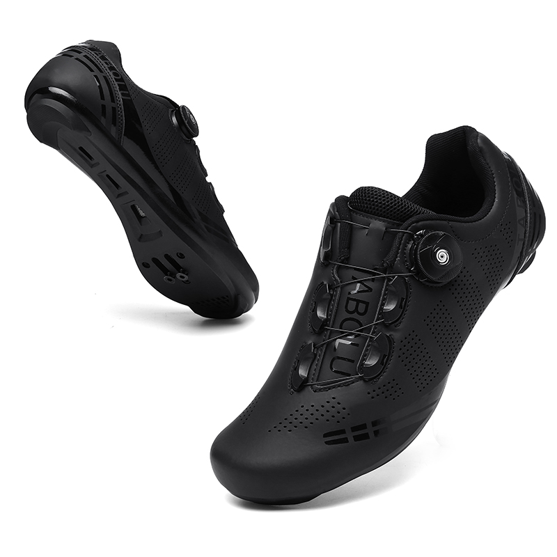 COD Ultralight Carbon Fiber Cycling Shoes Cleats Shoes Nonslip Road