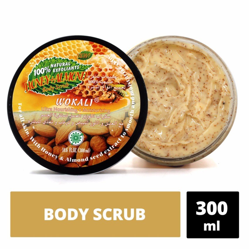 Wokali Honey Almond Body Scrub Shopee Philippines