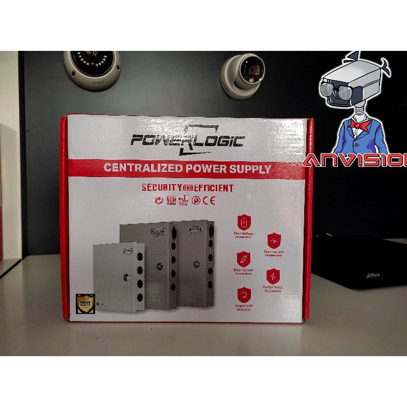 Power Logic 20 Amp/ 10amp Centralized CCTV Power Supply | Shopee