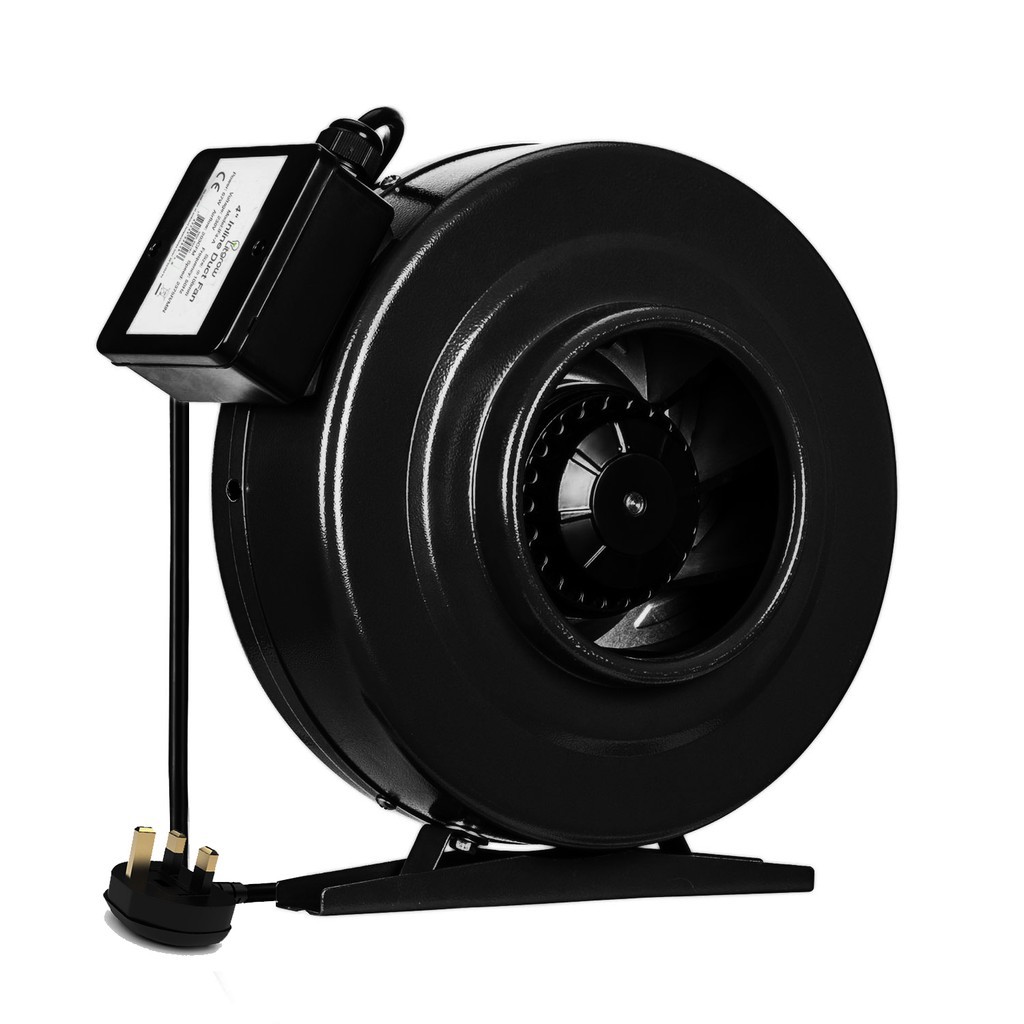 Litgrow Low Noise Indoor Hydroponic High CFM 4"6"8" Centrifugal Inline