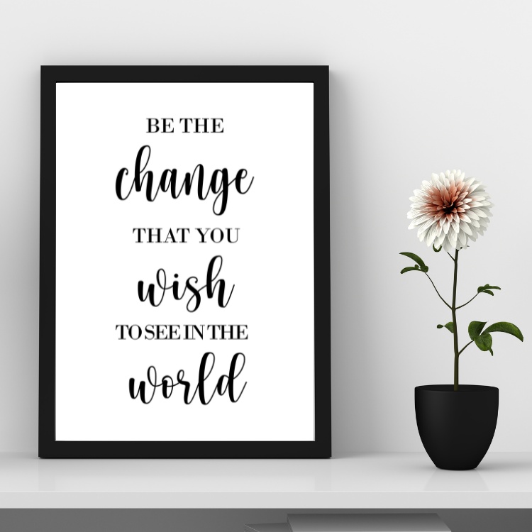 Inspirational Sayings Wall Decor Aesthetic Home Decor Nordic Decor