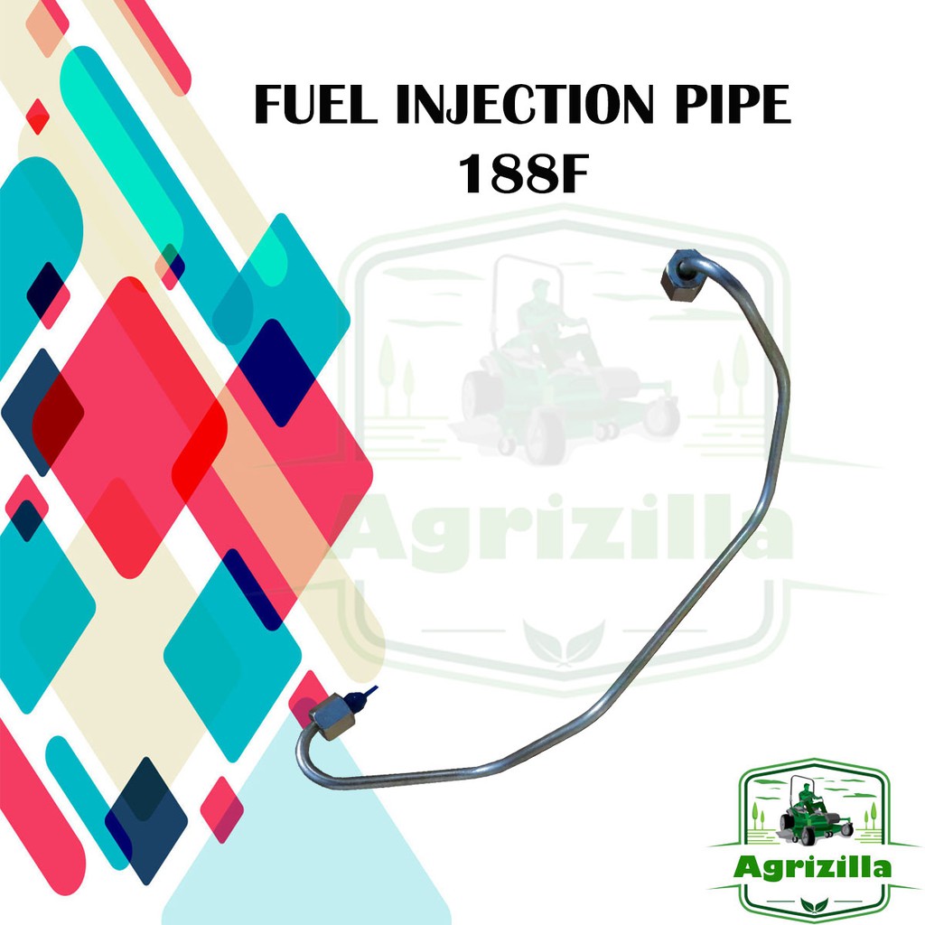 FUEL INJECTION PIPE / PRESSURE Pipe 188F 16HP SUMOTO AIR COOLED DIESEL