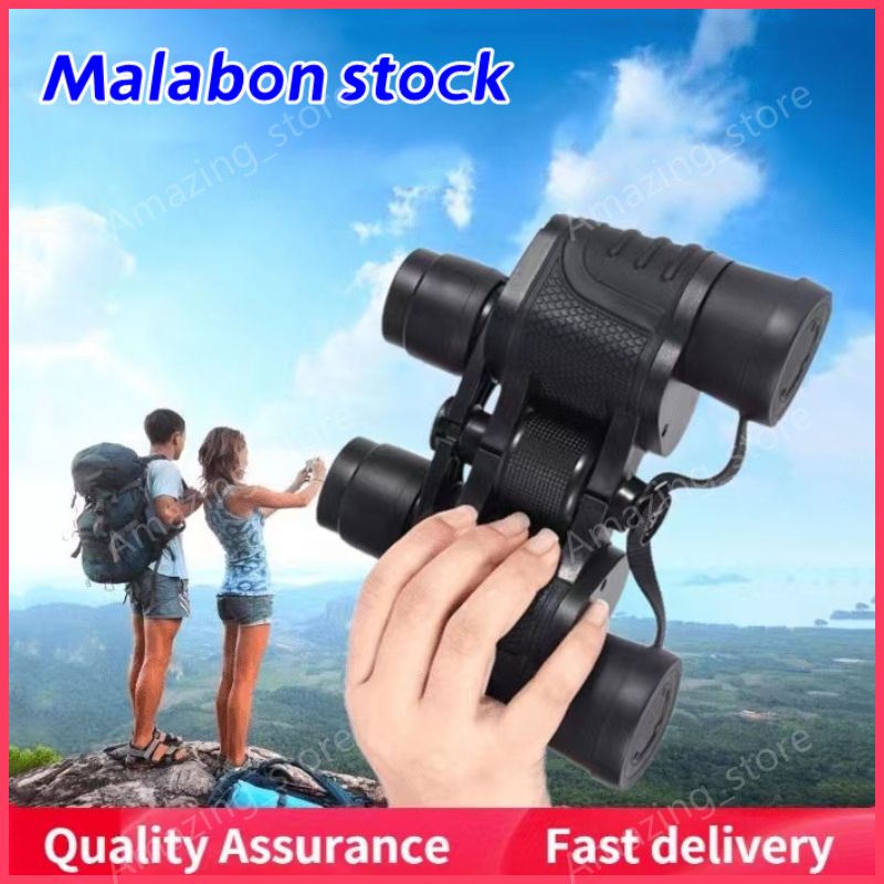 【On Hand】Telescope Binoculars 80X80 binoculars day and night vision Waterproof Outdoor binacular