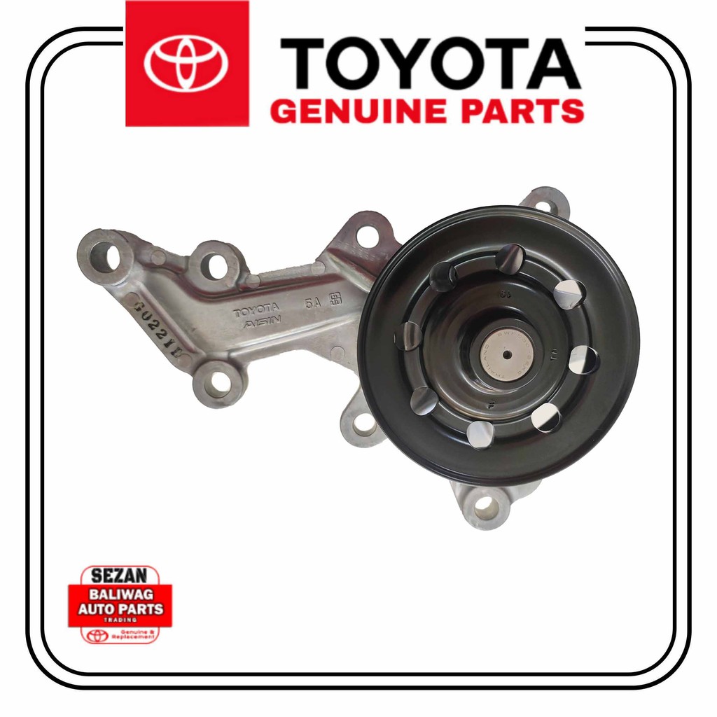 TOYOTA ENGINE WATER PUMP ASSEMBLY YARIS VIOS 2013-2022 16100-B9490