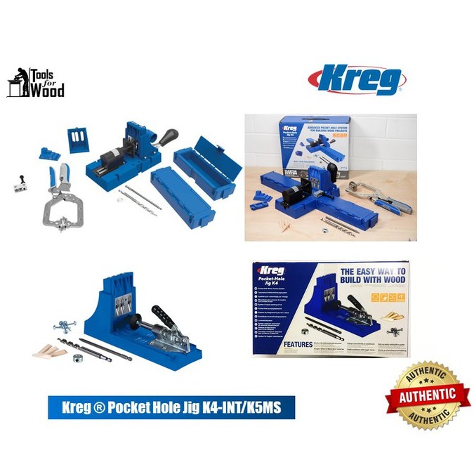 Kreg® Pocket Hole Jig K5 Master System (K5M5EUR)/ K4 Master System