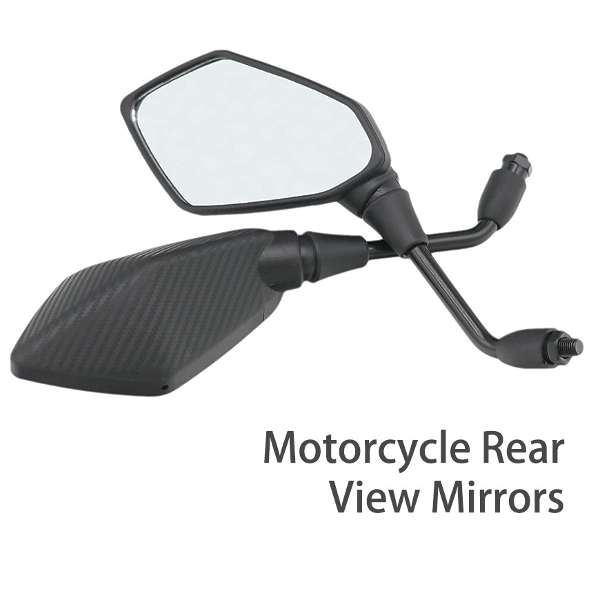 1 Pair Universal Motorcycle Rearview Rear View Side Mirror motorcycle