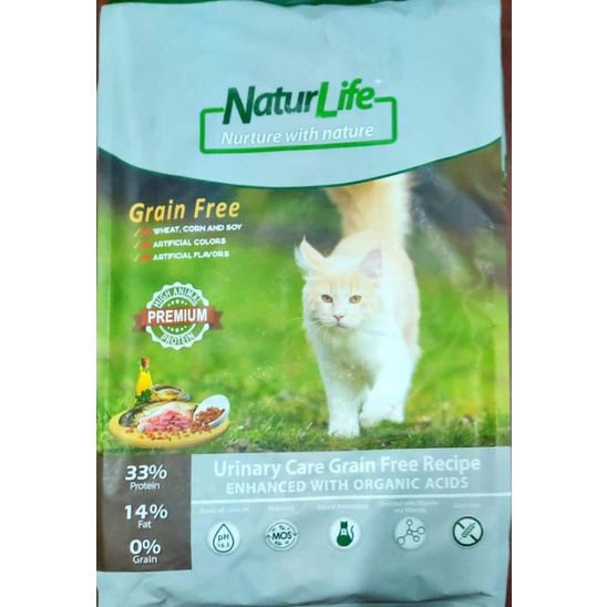 Naturlife Cat Dry Food Urinary Care Grain Free 6kg Shopee Philippines