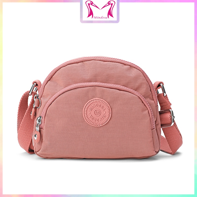 Mindesa Women's Shoulder Bag Nylon Waterproof Crossbody Bag Small Size