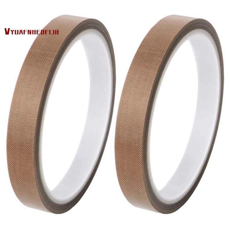 2 Roll Teflon Tape/PTFE Tape for Vacuum Sealer Machine,Hand and Impulse