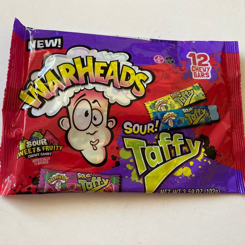 Sour Punch Warheads Smarties Nerds Airheads and Nickelodeon Sponge Bob