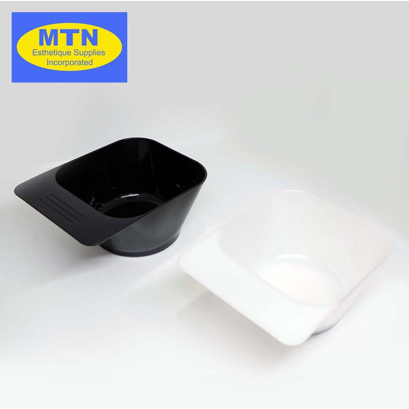 Hairdressing Salon Tint Bowl Hair Dye Mixing Bowls, Square, Black