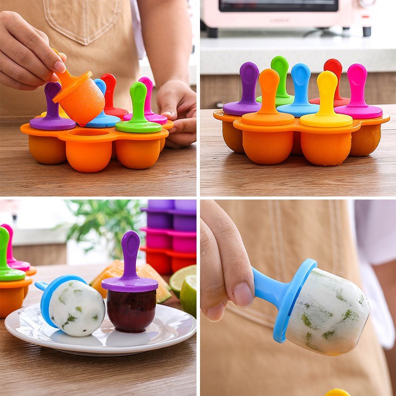 Popsicle Molds Breastmilk Ice Pop Maker For Teething Babies DIY Ice