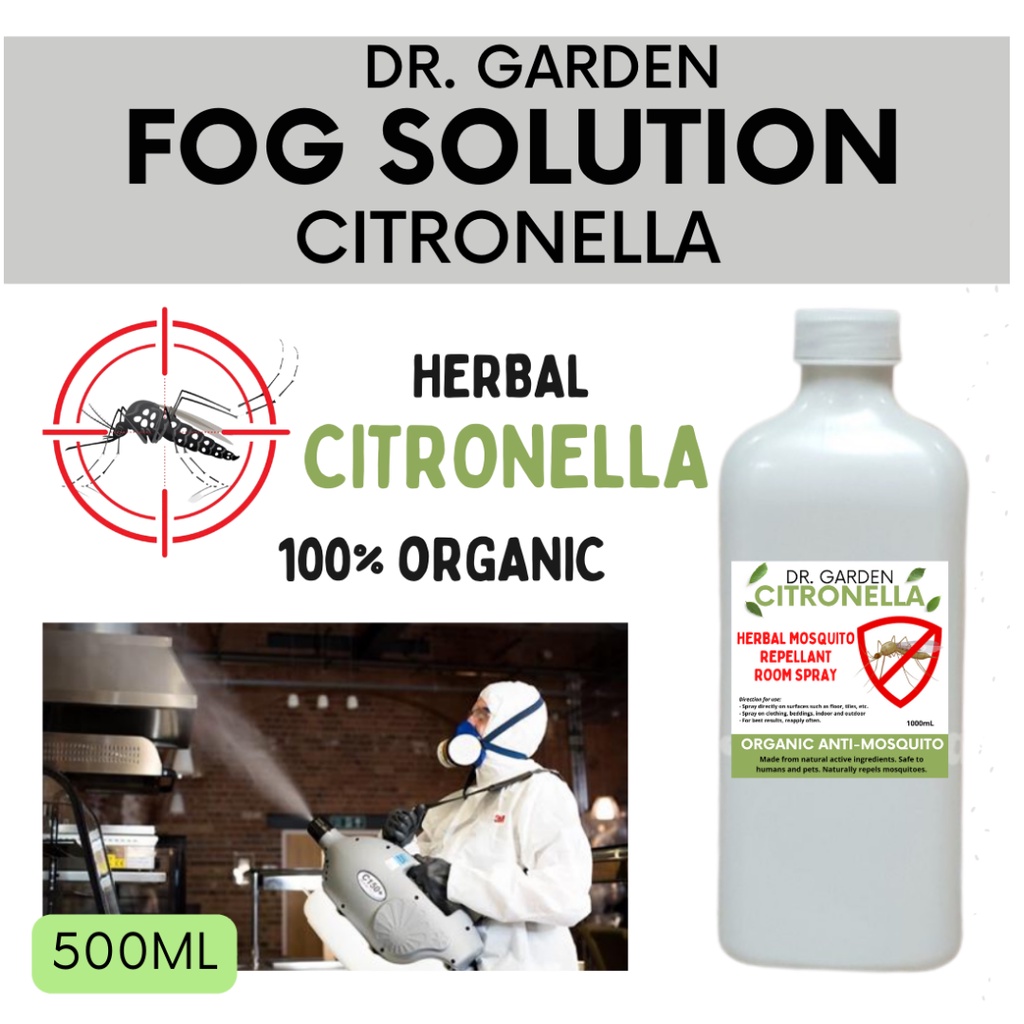 DR GARDEN 500mL Fogging Machine Solution For Mosquito,Fogging Solution