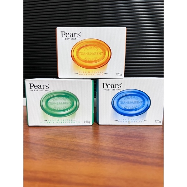 Pears Soap Oil Clear Transparent Soap 125g Shopee Philippines