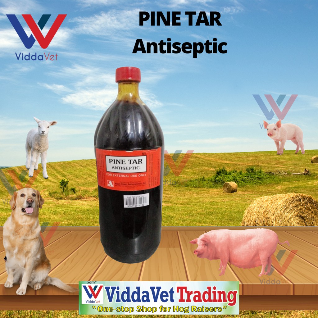 PINE TAR for pigs, sheep, goat, cattle, and guard dog Shopee Philippines