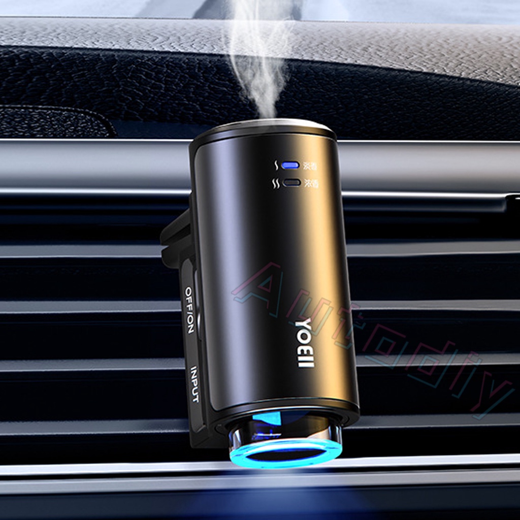 Car Wireless Smart Perfume Diffuser for Car Vent Clips Essential Oil