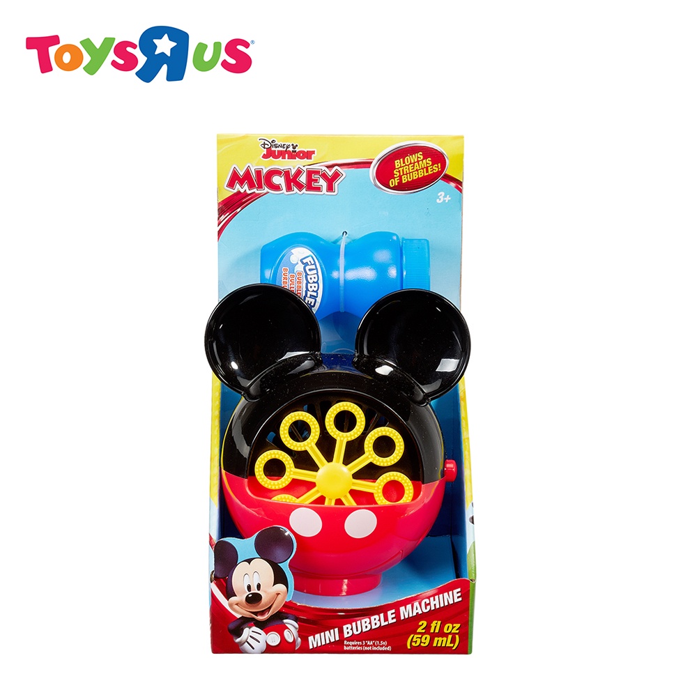 Fubbles Disney Junior Mini Bubble Machine (Mickey) Shopee Philippines