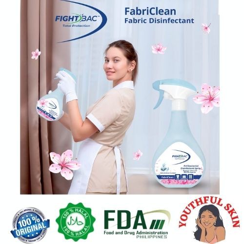 FABRICLEAN FIGHTBAC TOTAL PROTECTION Antibacterial Disinfectant Spray