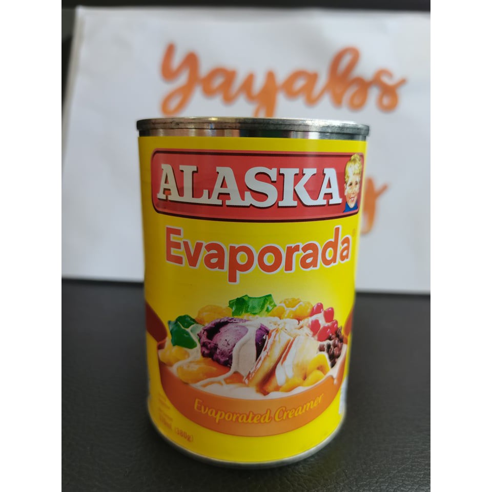 Alaska Evaporada Evaporated Milk 370ML Shopee Philippines