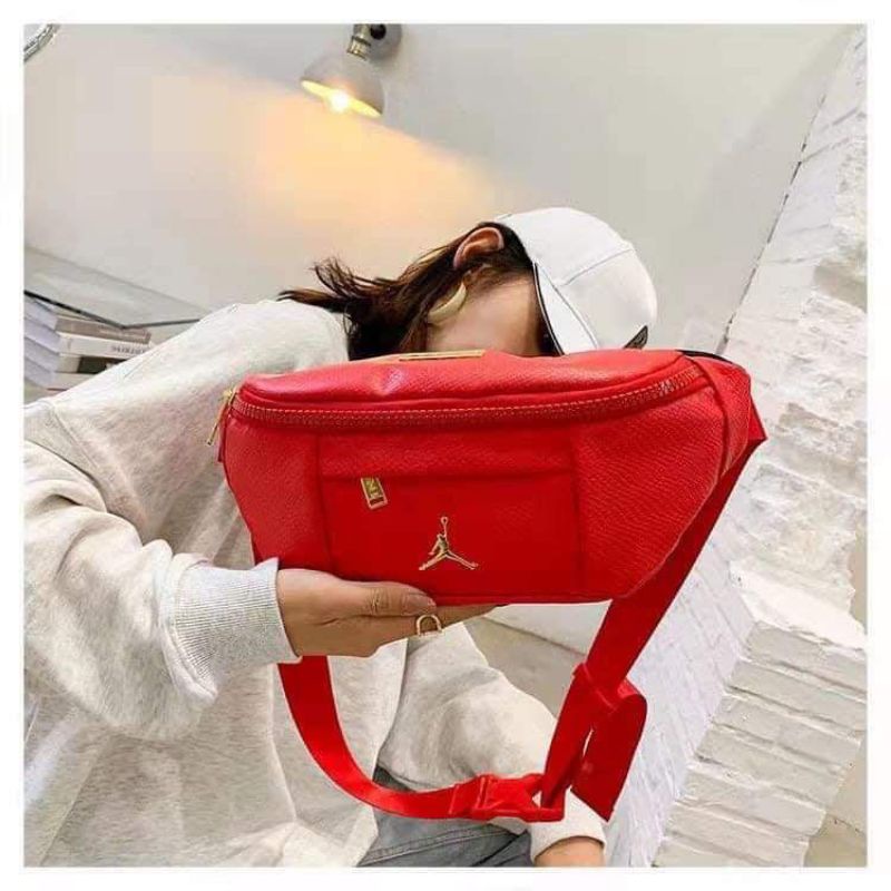 Jordan Belt Bag/Cross Body Bag High Quality OEM, Leather Shopee