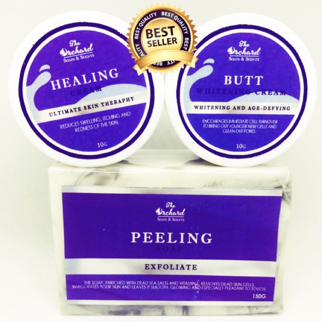 ☁ Dark Butt Whitening Set (Creams And Soaps For Inner Thigh And Butt