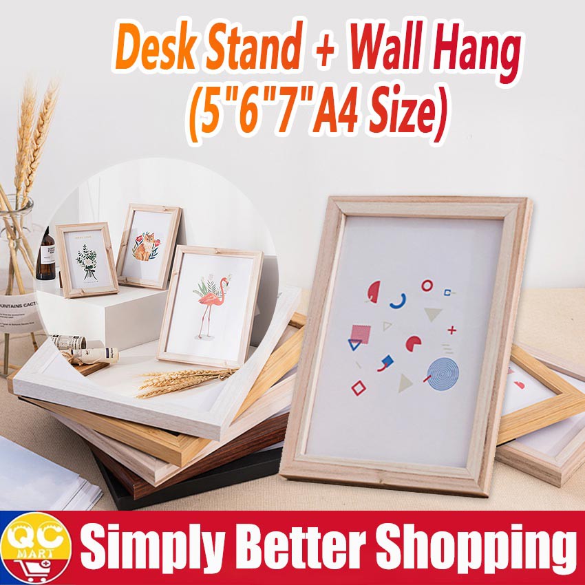 Wooden Photo Frame Home Modern Photo Display Wall Hangings Simple Picture Frames Stylish And