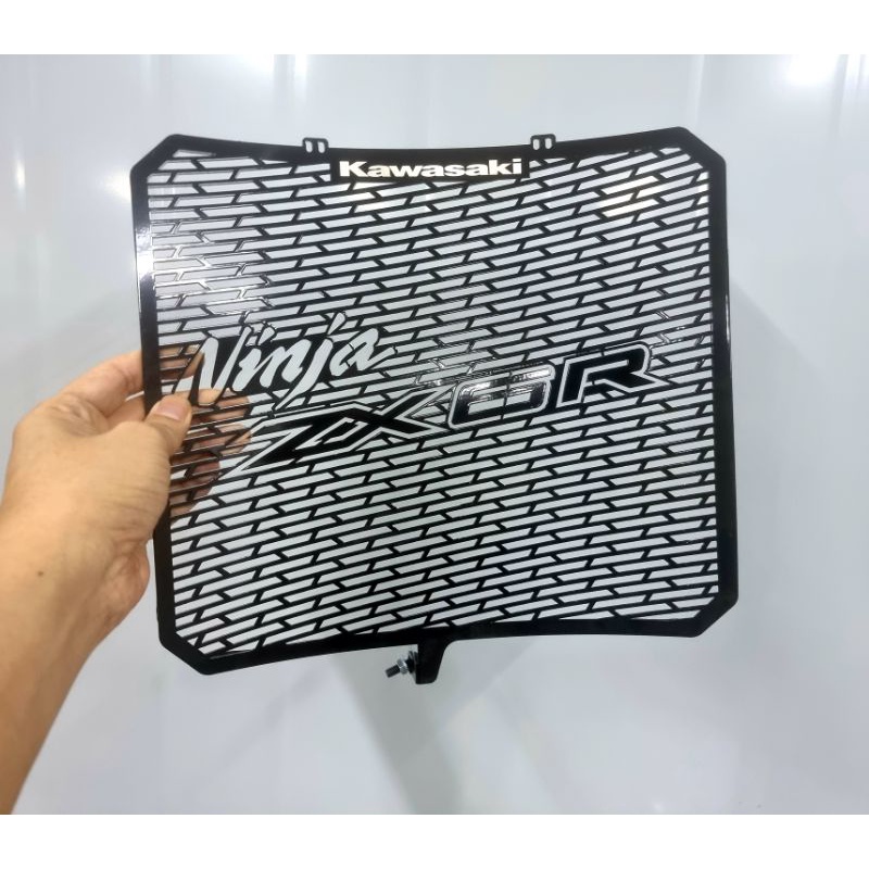 Radiator Guard Grille Ninja ZX6R Black Color Genuine Stainless Steel