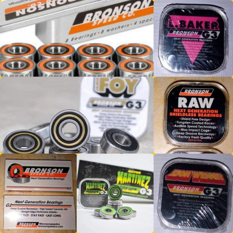 SKATEBOARD BEARINGS BRONSON/INDEPENDENT Shopee Philippines