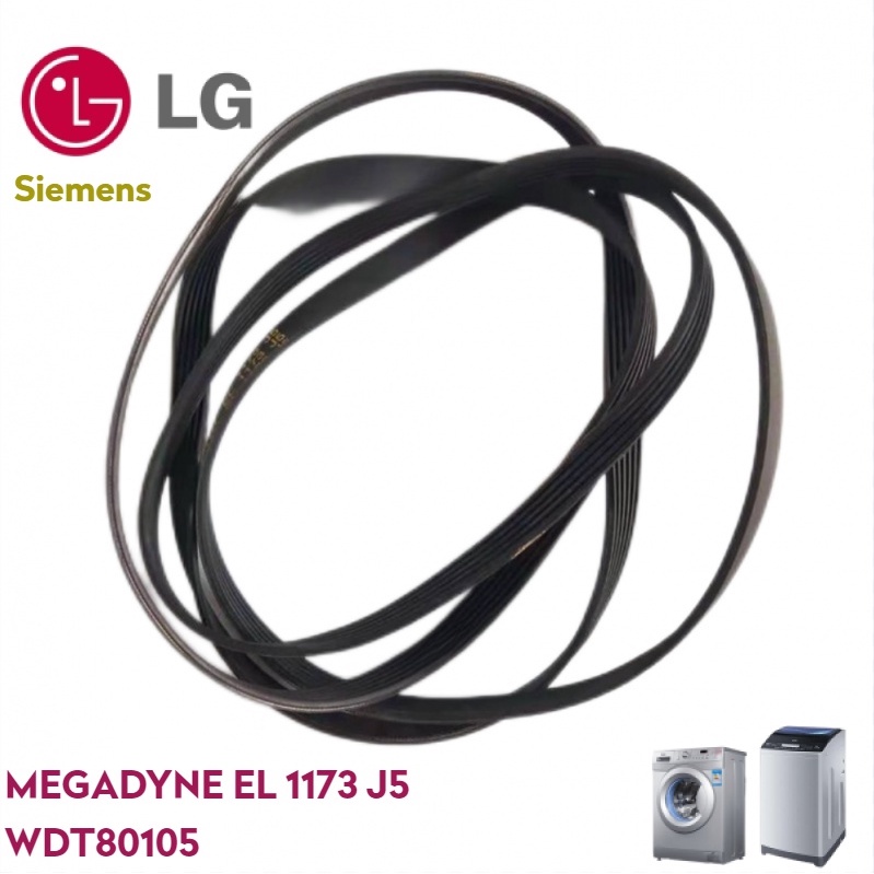 Original LG Siemens Drum Washing Machine Belt EL 1173 J5 MEGADYNE