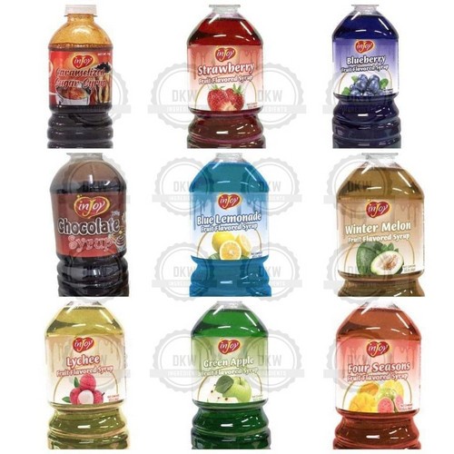 Injoy Chocolate Strawberry Caramel Mango Blueberry Green Apple