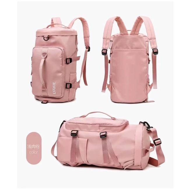 AW travel bag independent shoe compartment dry and wet separation