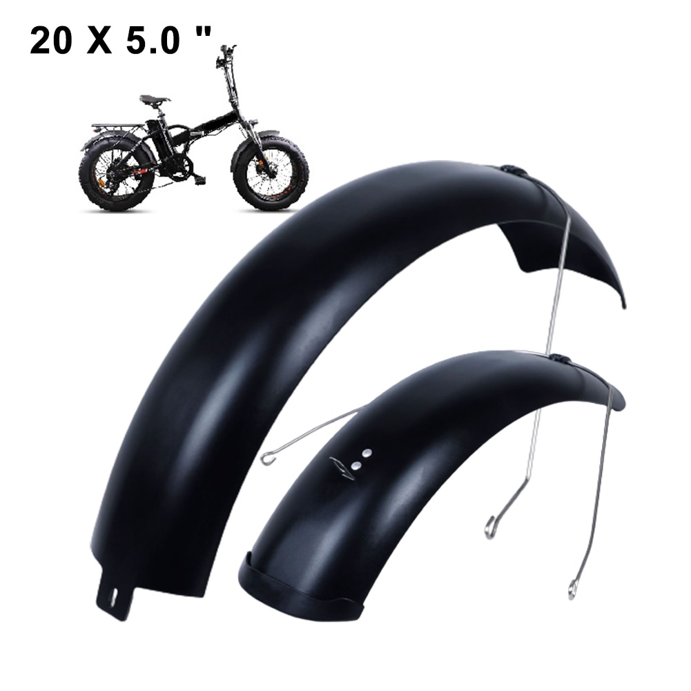Snow Bicycle Fenders 20 x 5 inch Fat Bike Accessories Wings for Bicycle