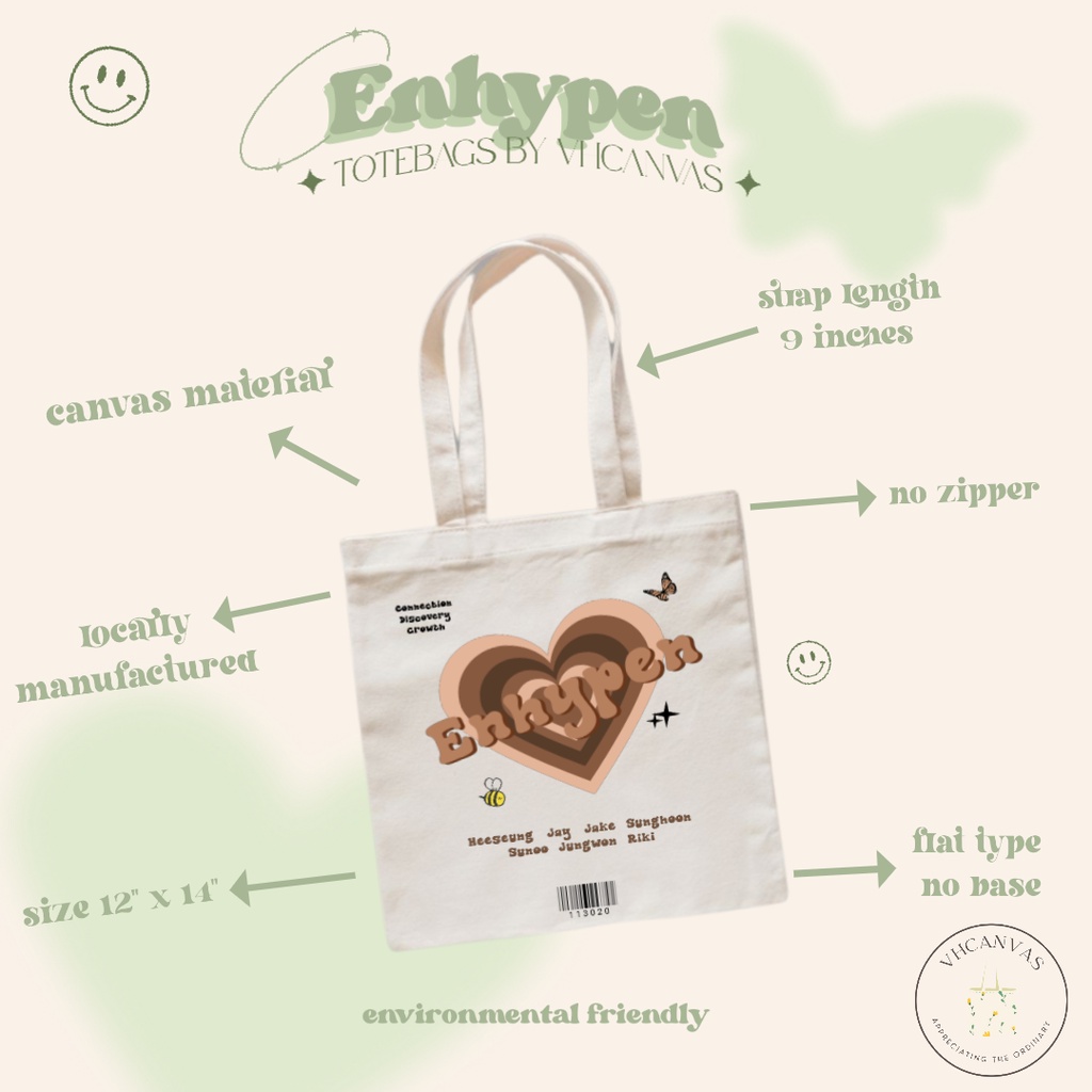 Enhypen Tote Bag ENHYPEN Shopee Philippines