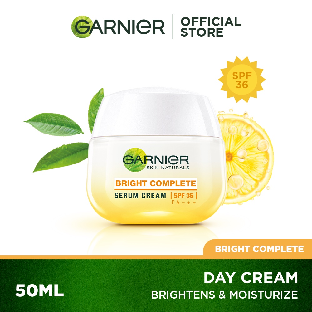 Garnier Bright Complete Yuzu Brightening Day Cream SPF36 (20ML/50ML