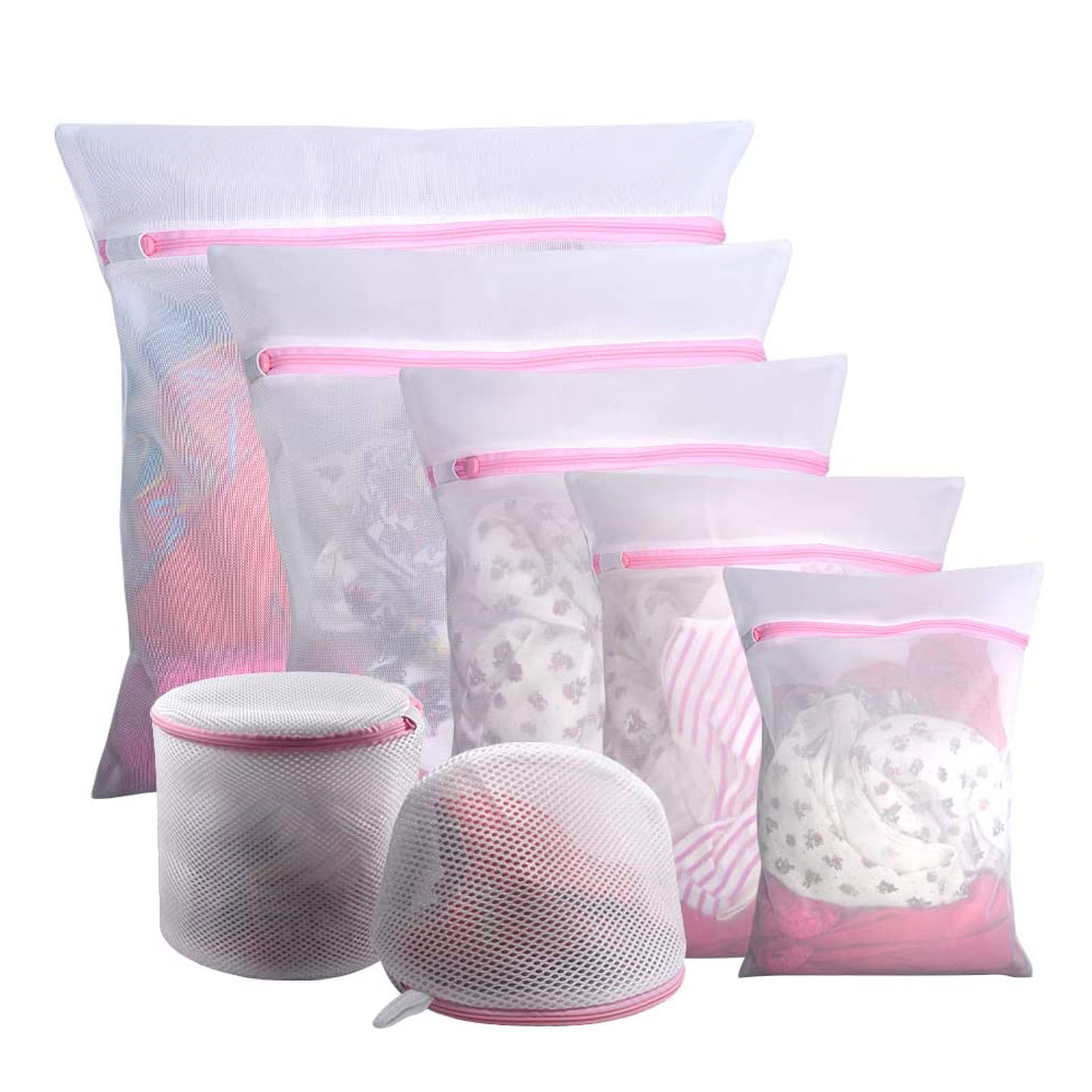 Washing Machines Durable Mesh Laundry Bags / Washing Bag With Zip
